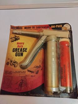 Grease Tool With Cartridge Price Reduction Now $5.00