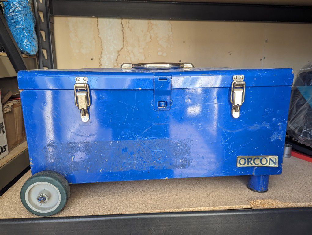 Orcon Tool Box w/Wheels & Seaming Tray

