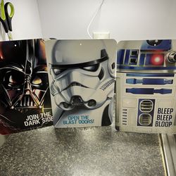 Star Wars Cardboard Laminate Art