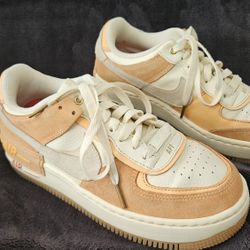 Nike Air Force One Shadow Sisterhood Cashmere Shoes Size 7