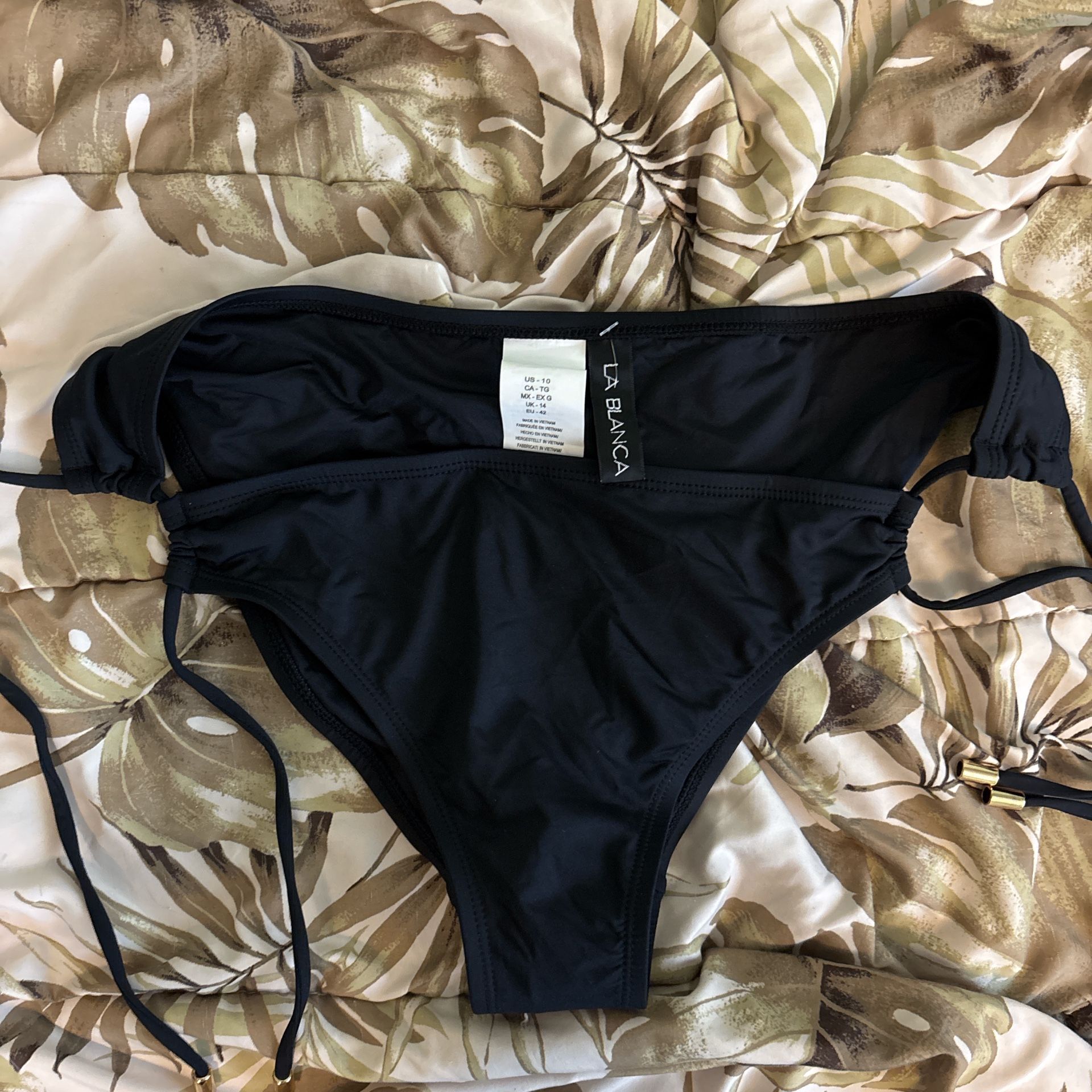 La Blanca Black Bikini Bottom