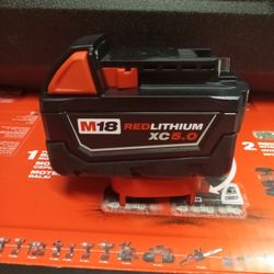 MILWAUKEE M18 BATTERY 5.0 AH  