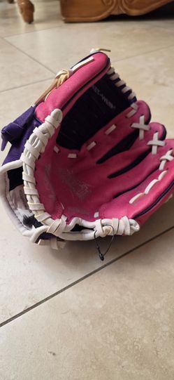 Girls youth Rawlings baseball glove