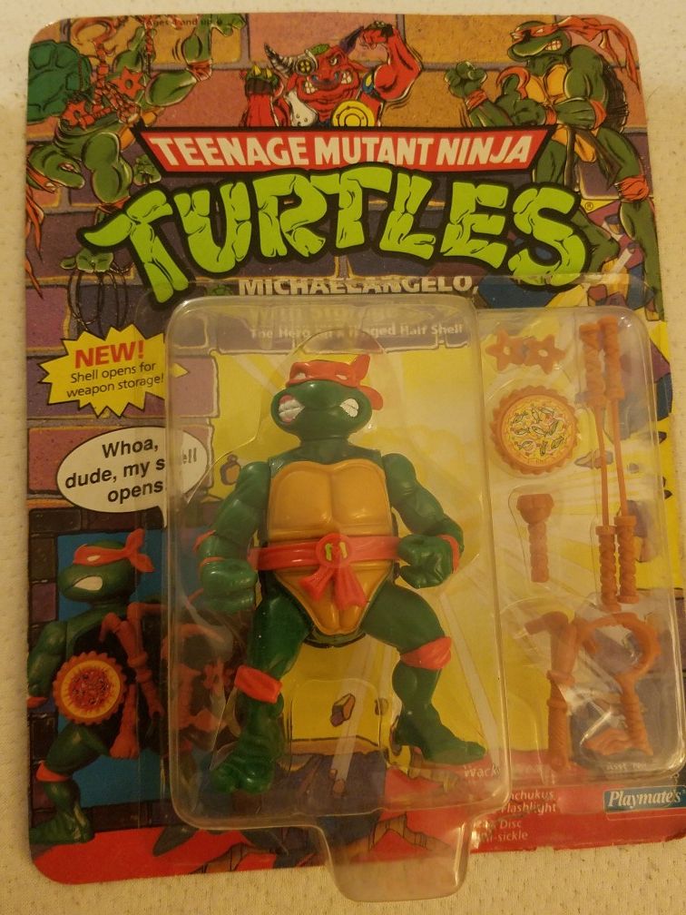 Michaelangelo Collectible Vintage Action 1991 Figure