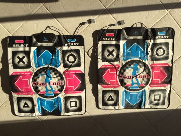 Playstation 2 Dance Dance Revolution Mats Stay Cool For Sale In