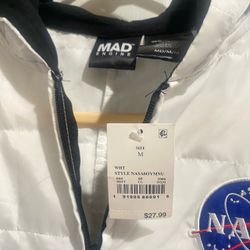 Mad Engine NASA Puffer Costume Size Medium