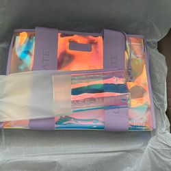 Cassmate Travel Tote with Phone Pouch soap bubble New