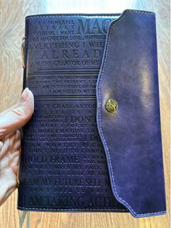 New Leather Valery Inc Journal in box