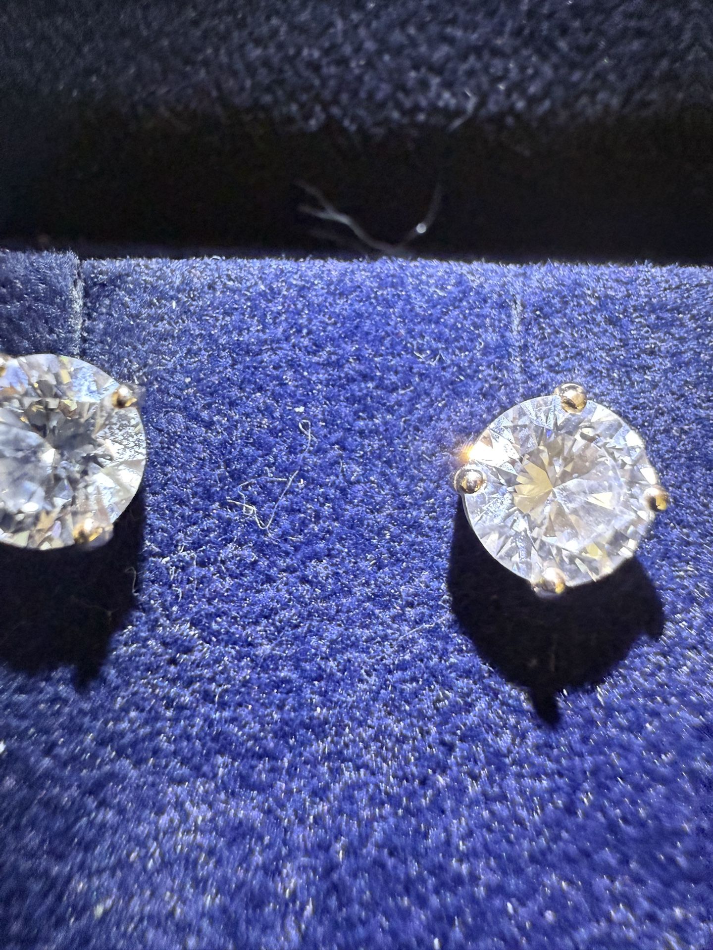 Diamond earrings