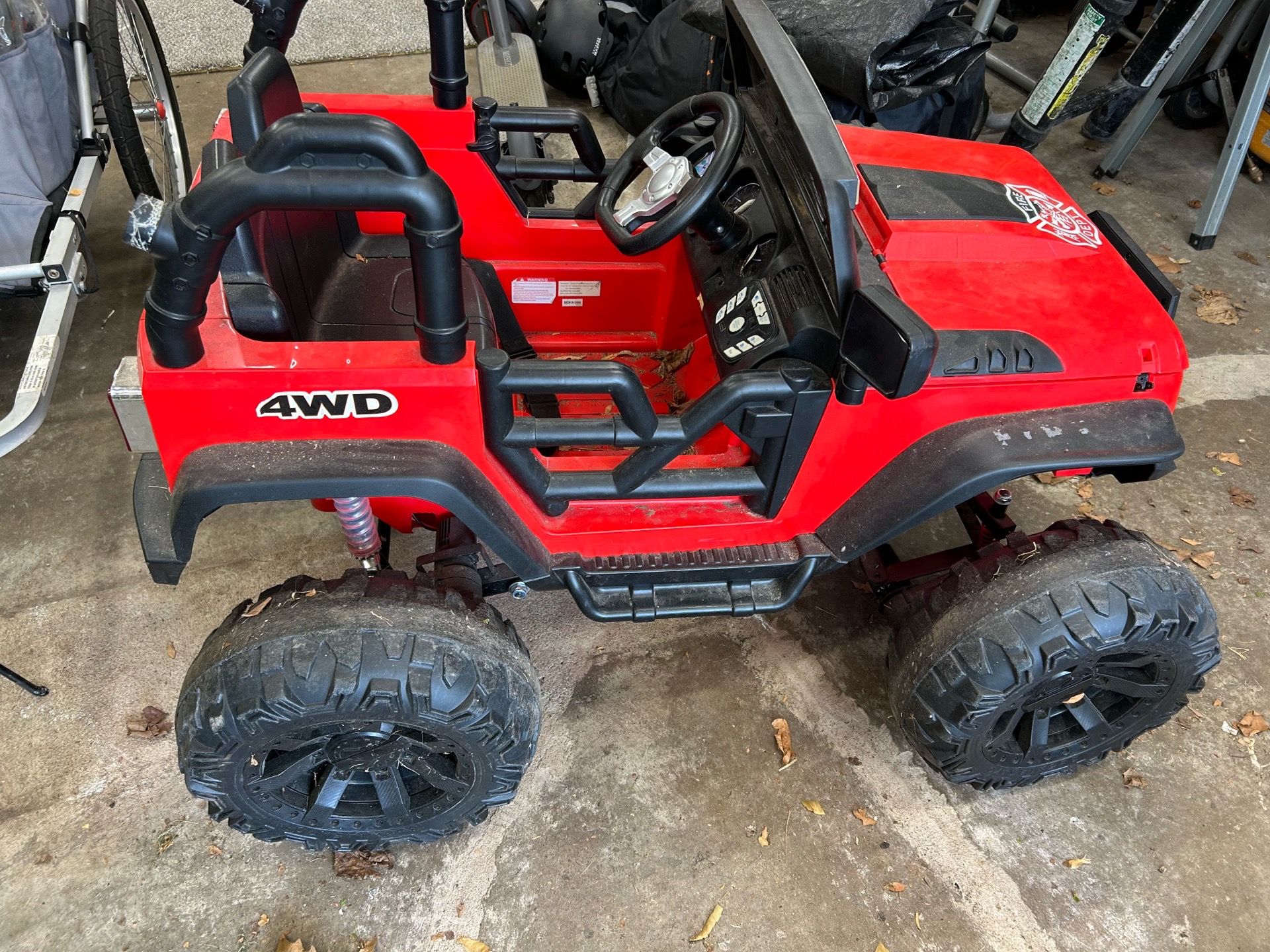 24 volt jeep with charger
