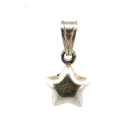 Woman’s Ladies 925 Sterling Silver Small Star Charm Pendant For Necklace GP3098322