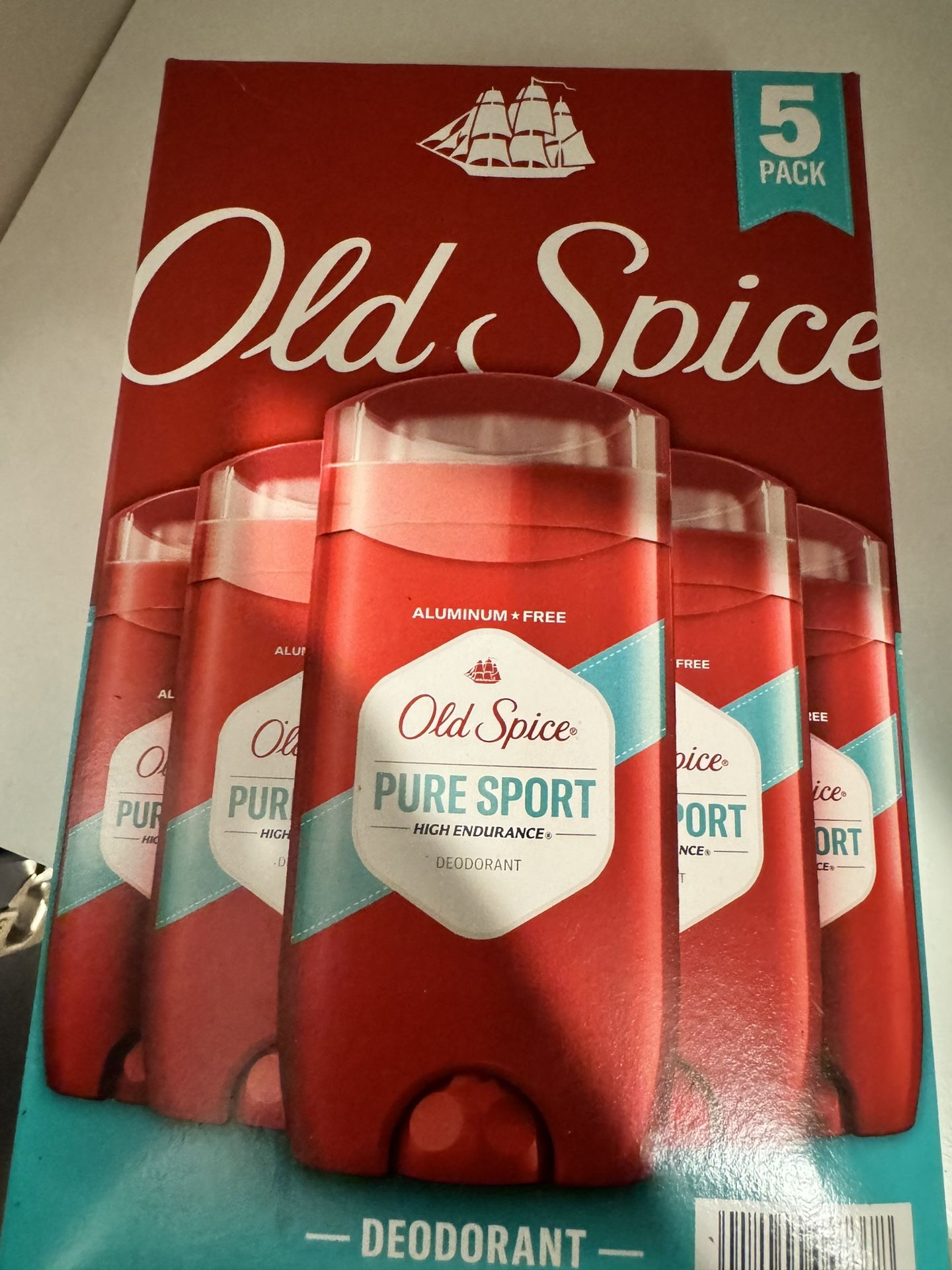 Old Spice Pure Sport 5 Pack