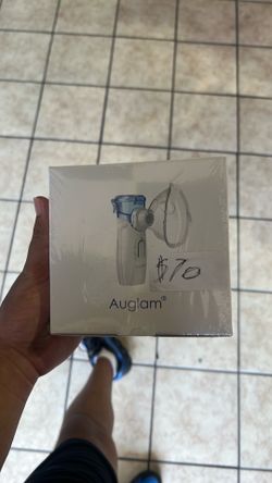 Auglam Ultrasonic Portable Nebulizer (handheld mesh/ultrasonic nebulizer).