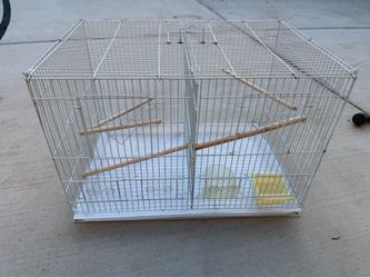 Birdcage  with divider