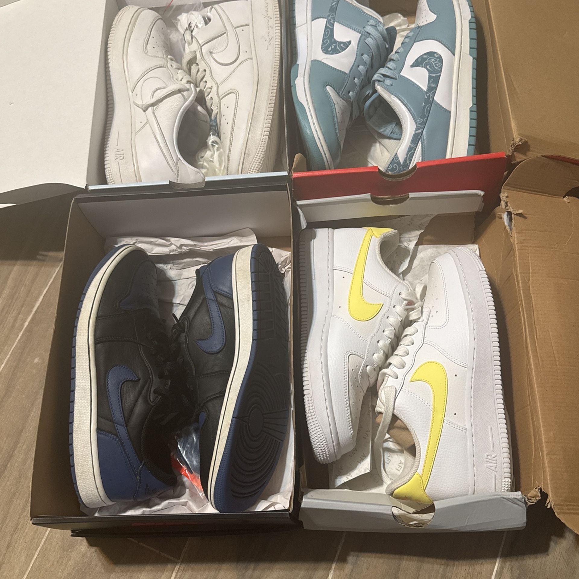 Jordan/dunks/Af 1