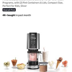 Ninja Creami Ice Cream Maker