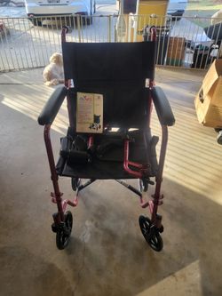 Travel wheelchair