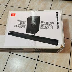 JBL Cinema SB595 3.1.2 Soundbar System – Dolby Atmos, Wireless Subwoofer, Home Theater Upgrade