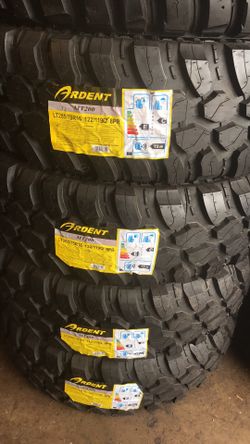 LT285/75/16E M/T NEW TIRES