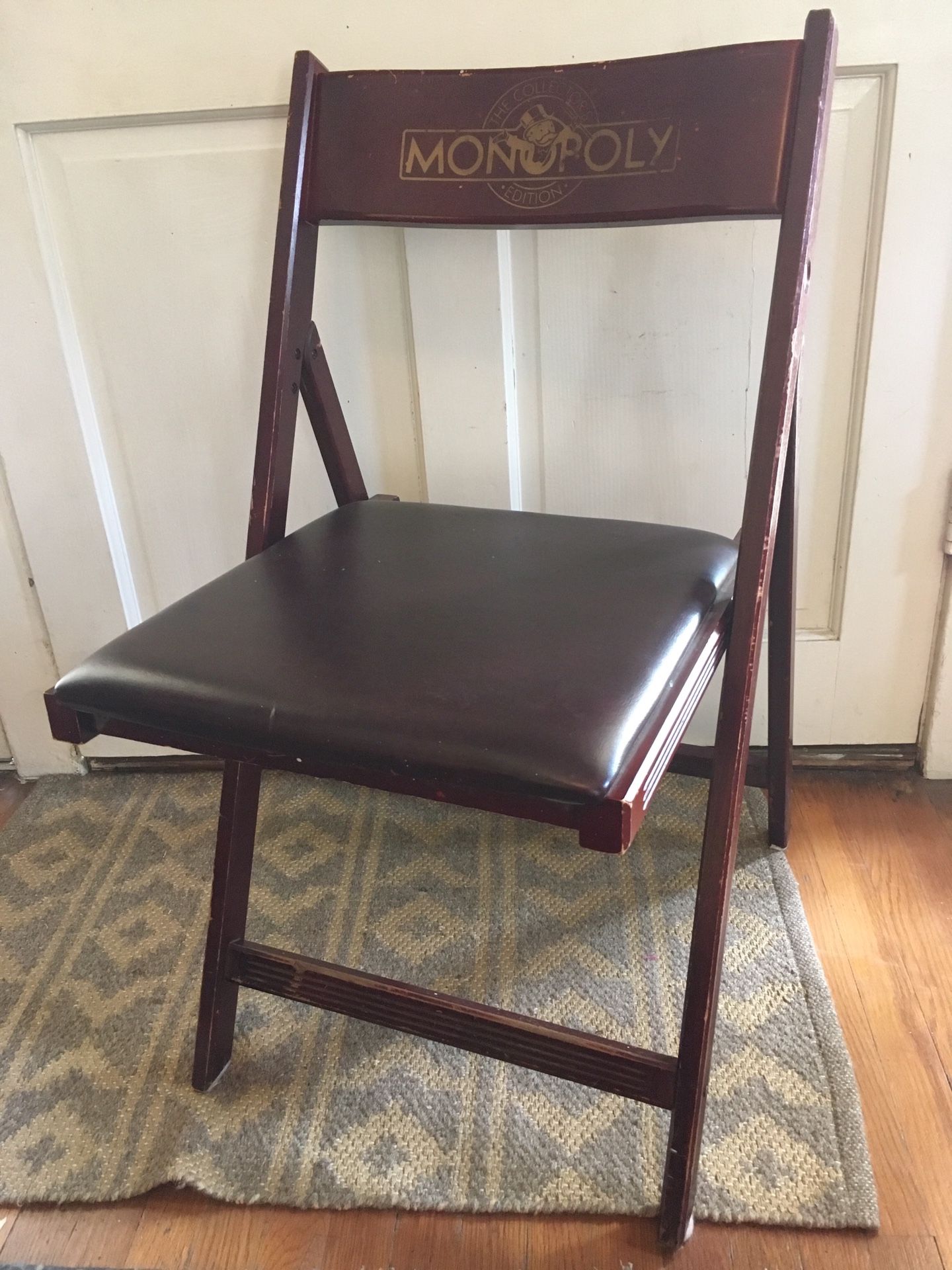 Franklin Mint Monopoly Game chair