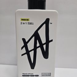 W by Jake Paul 2-in-1 Shampoo + Conditioner in the Fresh Ice scent