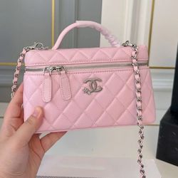 Available pink handbag