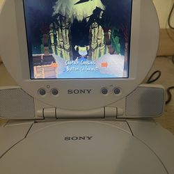 Sony PSONE with LCD