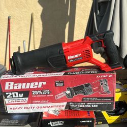 Bauer Reciprocating Saw