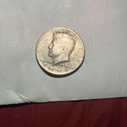 JFK Silver Half Of A Dollar 
