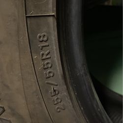 255/55 Rin 18 Two Tires