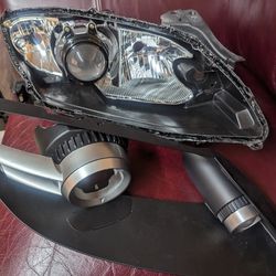 Mazda Rx-8 Headlight Without Cover Rh Right Side Halogen