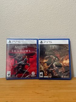 Assassins Creed Shadows + Doom The Dark Ages - PlayStation 5