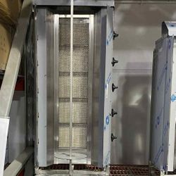 Commercial 5-Burner Al-Pastor, Shawarma broiler, Gyro Machine. Nat gas.
