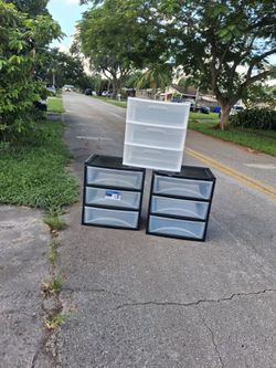 Drawers storage  for organize  20 dollars each one