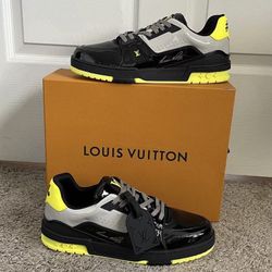 Louis Vuitton Trainer Black Yellow