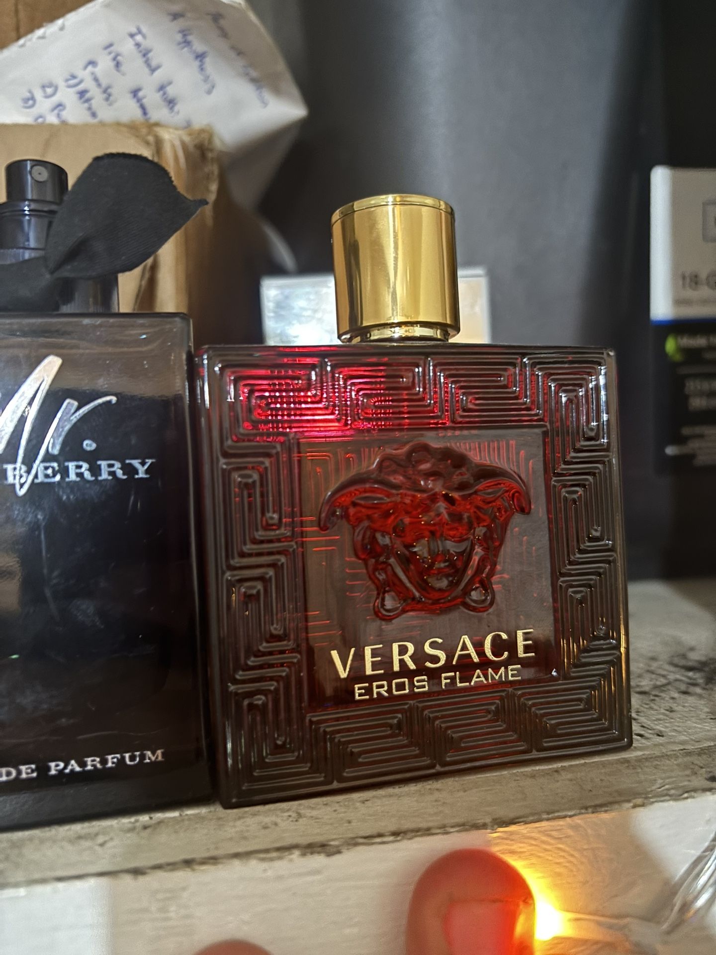 Versace Eros Flame Almost Full 100 Percent Real