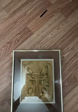 Vintage Butterly Portrait