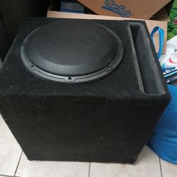 JL Audio W3 Subwoofer + Ported Box