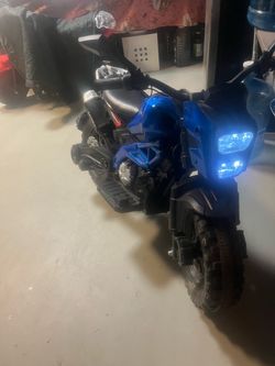 Kids Motorcycle 12v power wheel