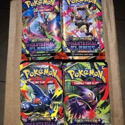 Pokémon Phantasmal Flames Booster Packs