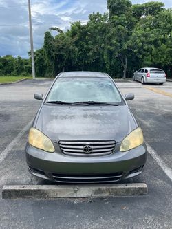Toyota Corolla Sedan Gray