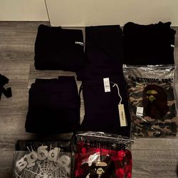 Essentials x bape x spider