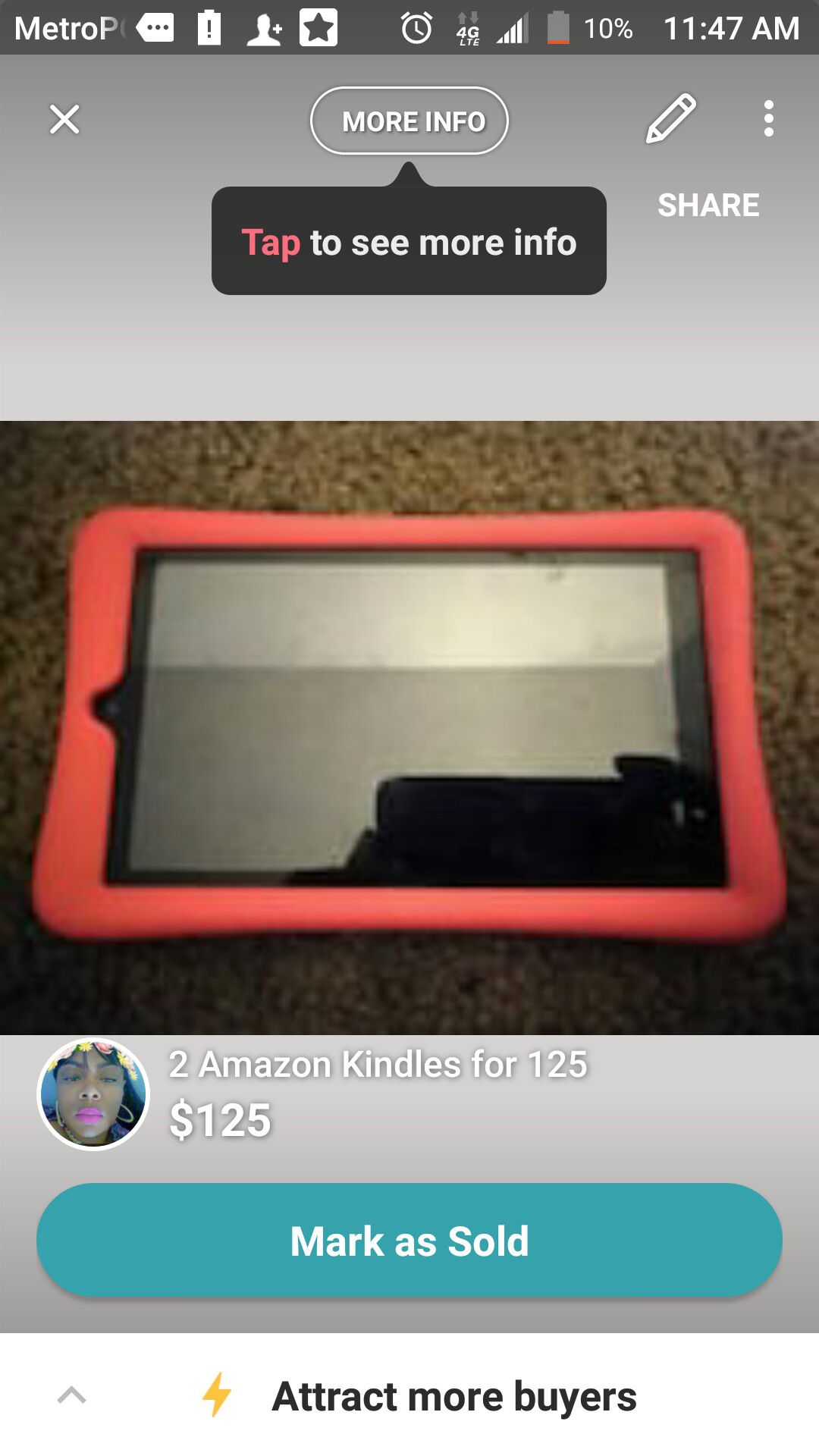 2 Amazon Kindles for $125 or 75 each
