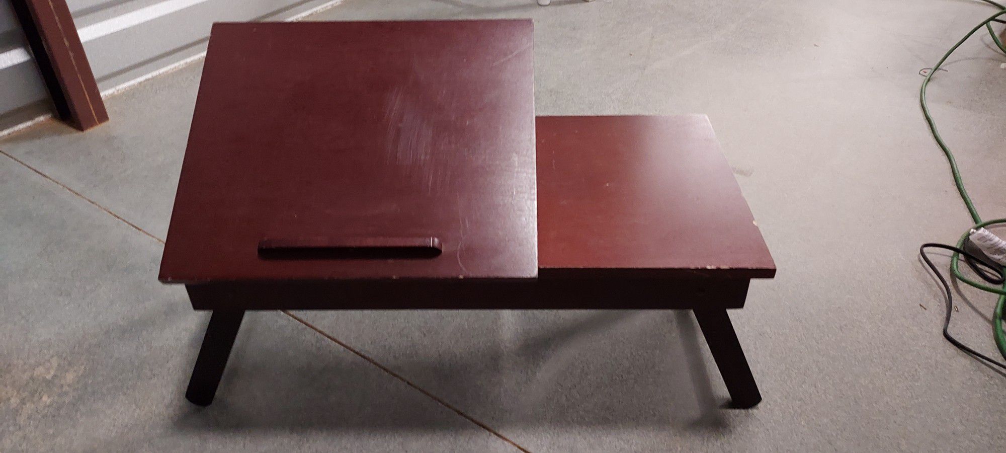 Adjustable Lap Table With Storage Drawer