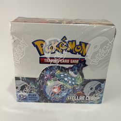 Pokemon Stellar Crown booster box, Scarlet and Violet