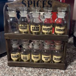 Vintage Spice Rack 