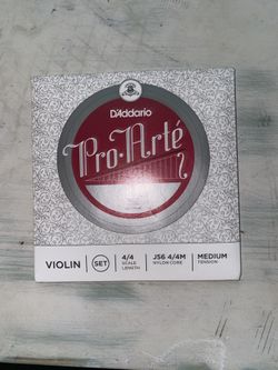 daddario (pro•arté) violine strings