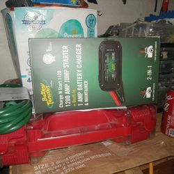 1200 Amp Jump Starter + Built In Battery Charger And Maintainer