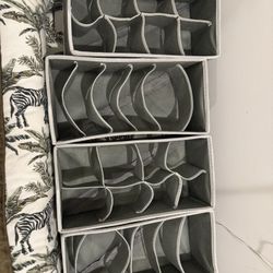 Fabric Storage Pop Up  Drawer Organizers 