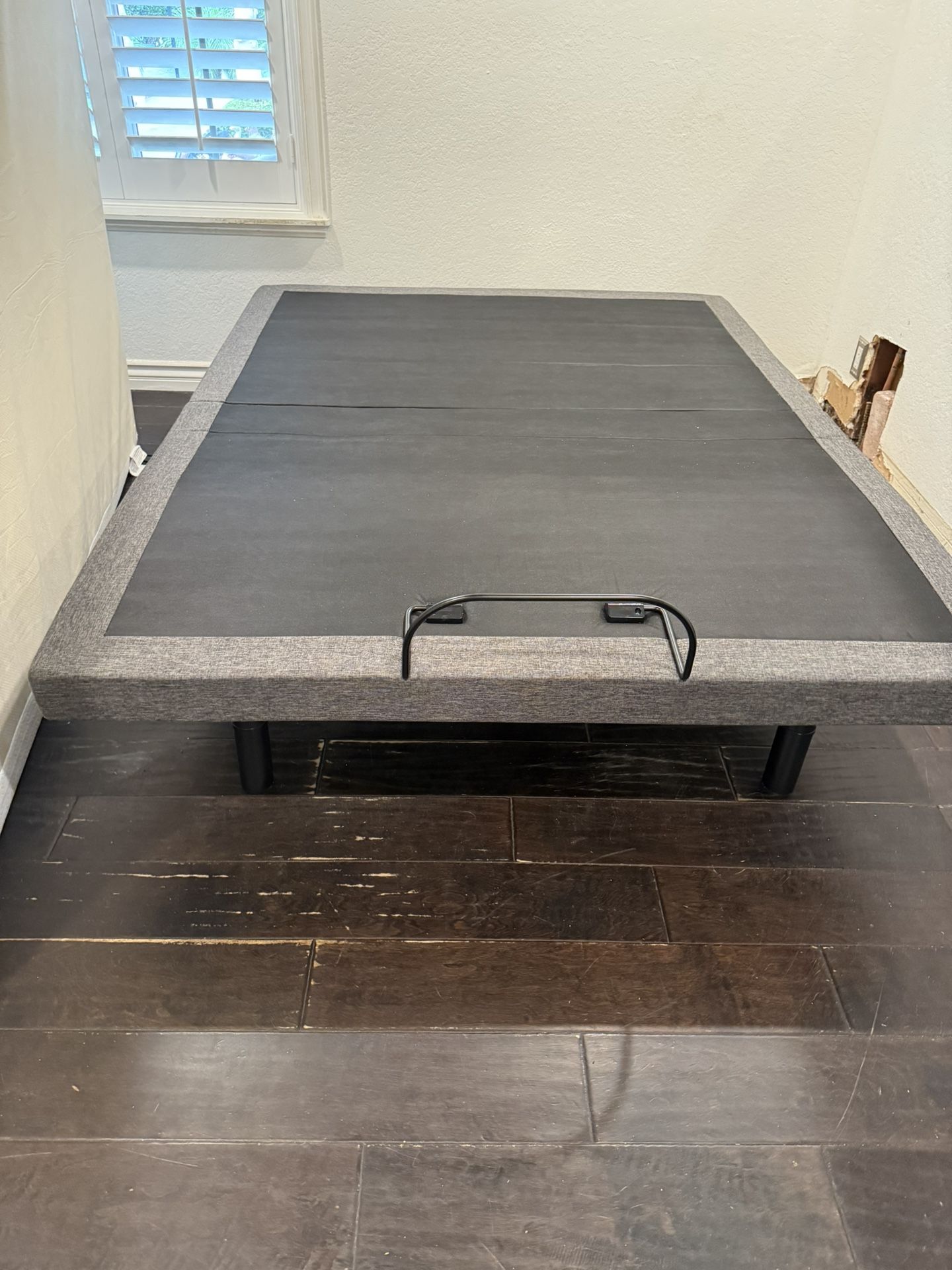 Queen Adjustable Grey Bed frame